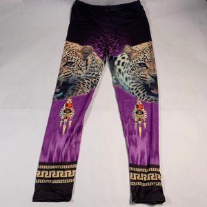 Women's Cheetah Cat Face Jungle Print